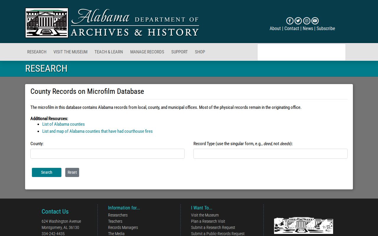 Hodges court records Alabama county microfilm source
