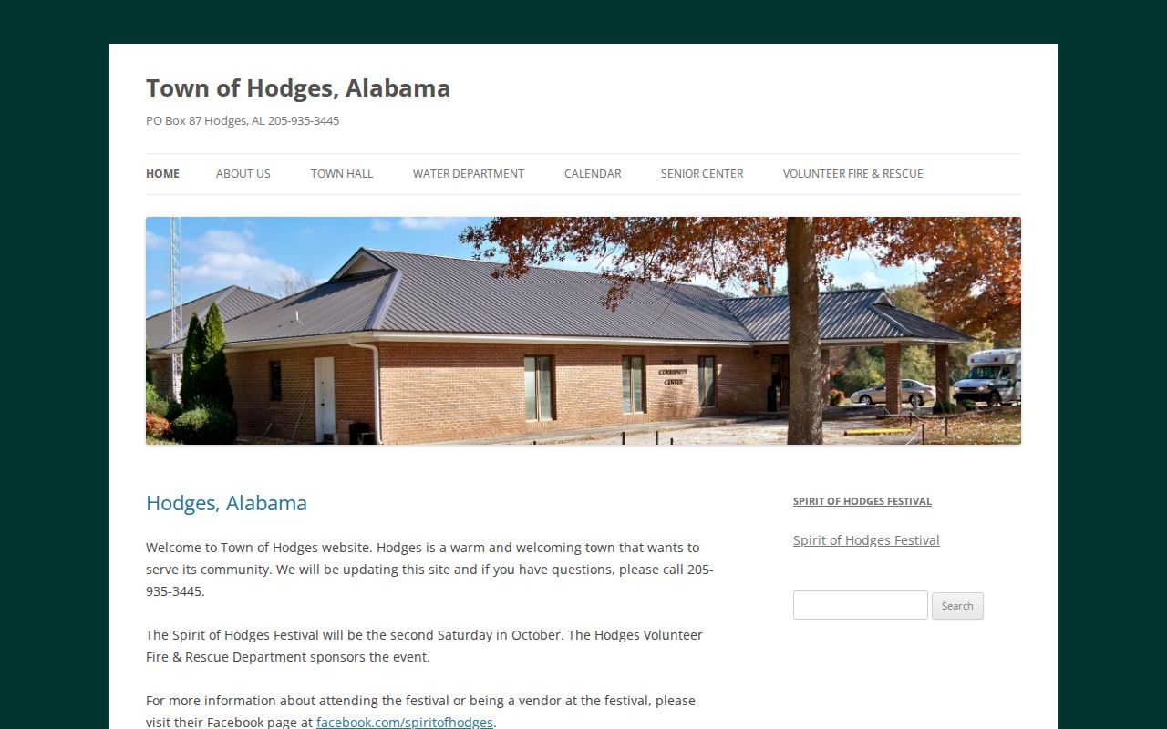 Hodges court records official town source