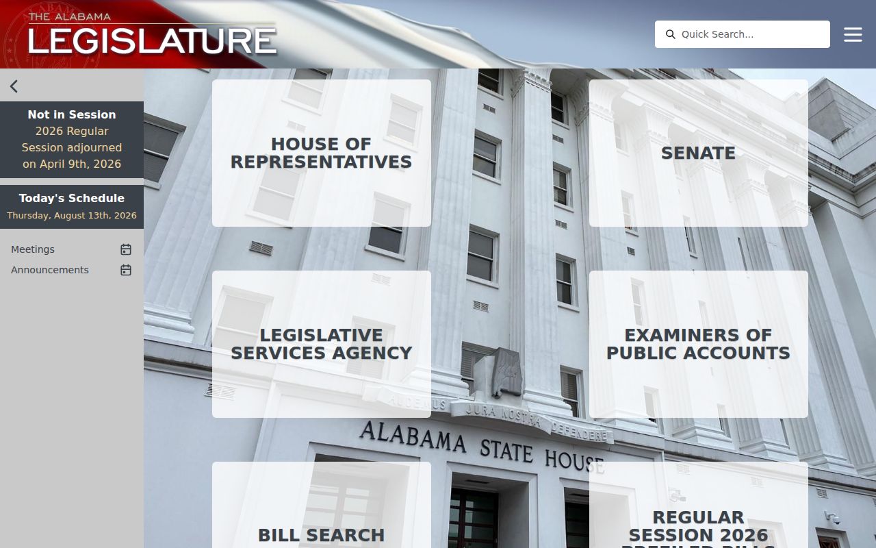 Franklin County court docket jurisdiction under Alabama law