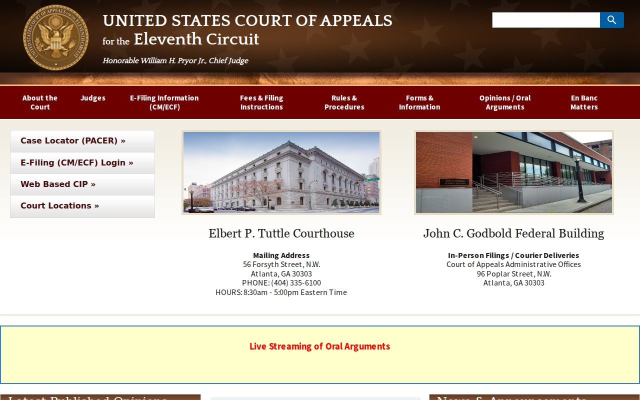 Vina court records federal appellate source